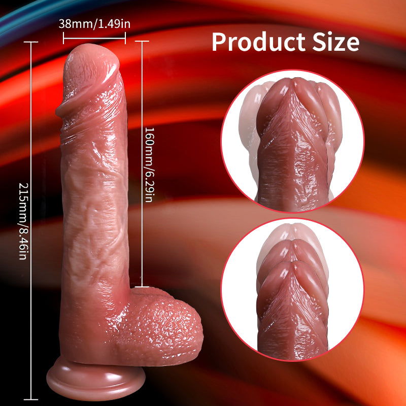 LM-401Penis women masturbating full body heating electric waterproof vibrating rod simulated sex toys